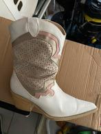 Cowboy boots, tweekleurig Maat 37, Wit, Lage of Enkellaarzen, Nieuw, Ophalen of Verzenden