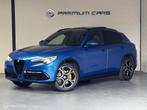 Alfa Romeo Stelvio 2.0 T AWD 280PK Pano Keyless 20" Camera, Automaat, Zwart, 4 cilinders, Blauw