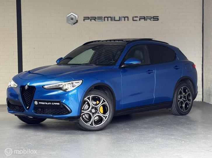 Alfa Romeo Stelvio 2.0 T AWD 280PK Pano Keyless 20" Camera, Auto's, Alfa Romeo, Bedrijf, Te koop, Stelvio, 4x4, ABS, Achteruitrijcamera