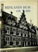 Rijnlands's Huis 1578 - 1978, Boeken, Geschiedenis | Vaderland, Zo goed als nieuw, 20e eeuw of later, Verzenden