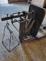 Antieke Bascule Weegschaal, Antiek en Kunst, Ophalen