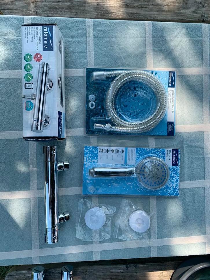 Doucheset MIO/MARE - Nieuw in verpakking, Doe-het-zelf en Verbouw, Sanitair, Nieuw, Douche, Chroom, Ophalen of Verzenden