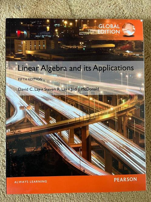 Linear Algebra and Its Applications werktuigbouwkunde, Boeken, Techniek, Nieuw, Werktuigbouwkunde, Ophalen