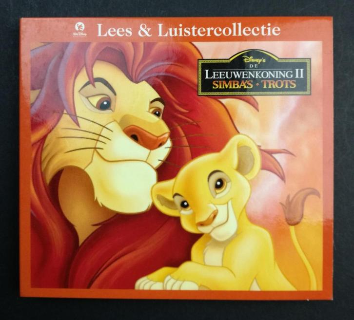 LEEUWENKONING II Lees & Luistercollectie 2000 Disney Records, Verzamelen, Disney, Gebruikt, Overige typen, Leeuwenkoning of Jungle Boek