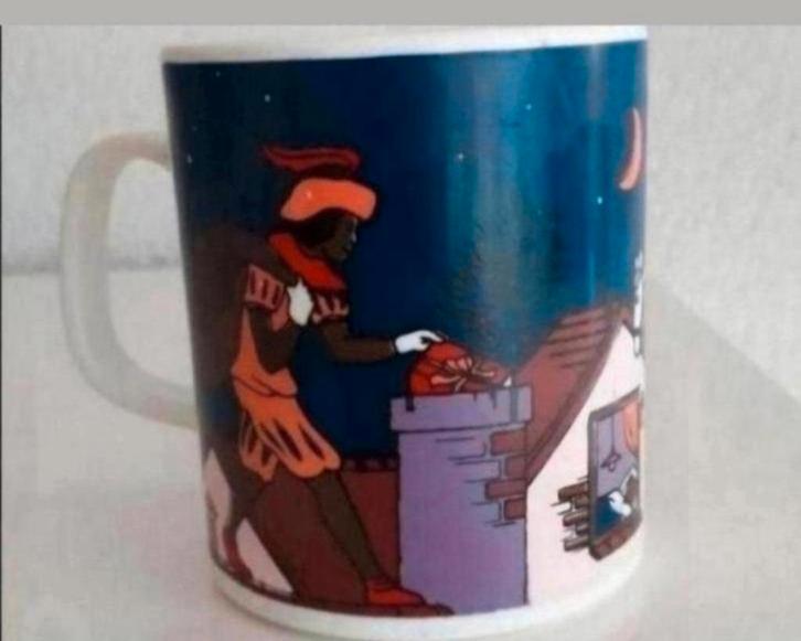 Plastic Vero Beker Sinterklaas en Zwarte piet, Diversen, Sinterklaas, Zo goed als nieuw, Ophalen of Verzenden