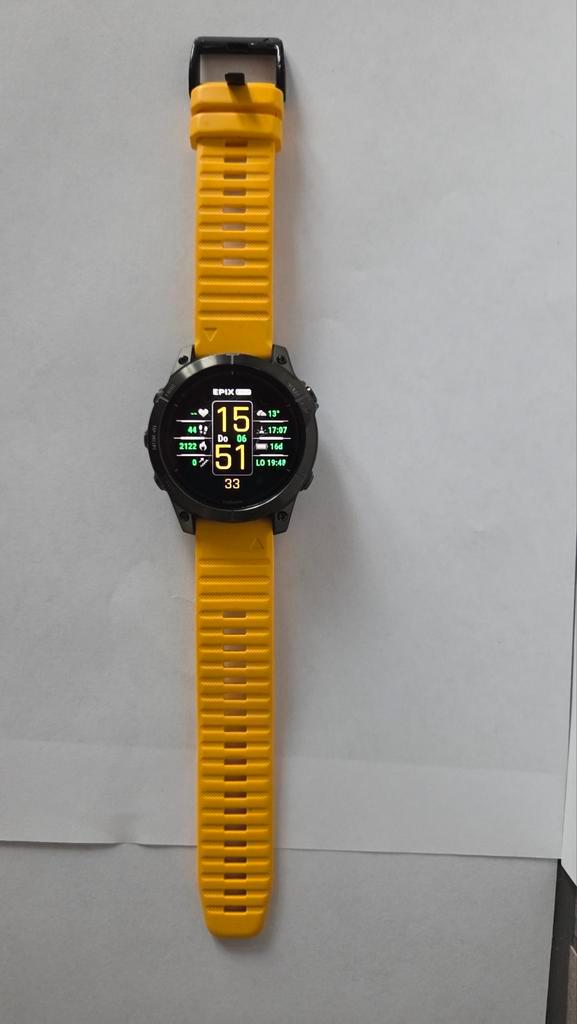 Garmin Epix Pro Sapphire Edition | 47mm | 1 jr garantie, Sieraden, Tassen en Uiterlijk, Smartwatches, Zo goed als nieuw, Android