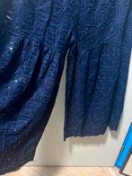 Blauwe broek pak, Kleding | Dames, Maat 38/40 (M), Kostuum of Pak, Blauw, Ophalen of Verzenden