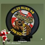 298 Squadron Gilze Rijen AB Embleem, Ophalen of Verzenden, Luchtmacht, Nederland, Embleem of Badge