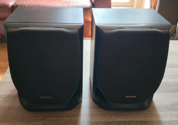 Set Aiwa luidsprekers. Mooi helder zuiver geluid., Audio, Tv en Foto, Luidsprekers, Ophalen of Verzenden