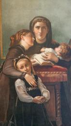 Religeuze prent, Ophalen of Verzenden, Gebruikt, Kaart of Prent