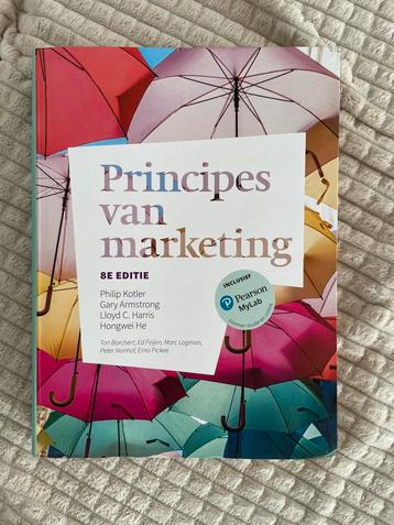 Principes van marketing boek beschikbaar voor biedingen