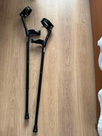 Krukken (2)gesloten manchetten verstelbaar in maat., Ophalen of Verzenden, Zo goed als nieuw