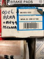 Opel astra vectra omega kadett remblokken nieuw, Ophalen of Verzenden, Nieuw, Opel
