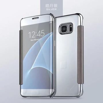 Clear View Cover voor Galaxy S6 _ Zilver beschikbaar voor biedingen
