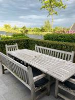 Gloster Barlow tyrie tuintafel set 10 personen, Tuin en Terras, Tuinsets en Loungesets, Ophalen of Verzenden, Bank, Meer dan 8 zitplaatsen