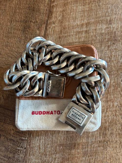 Originele buddha to buddha armband, Sieraden, Tassen en Uiterlijk, Armbanden, Zo goed als nieuw, Zilver, Ophalen of Verzenden
