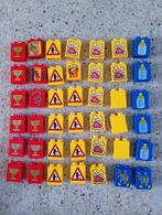 Lego Duplo 2 nops blok met afbeelding, Ophalen of Verzenden, Gebruikt, Losse stenen, Duplo