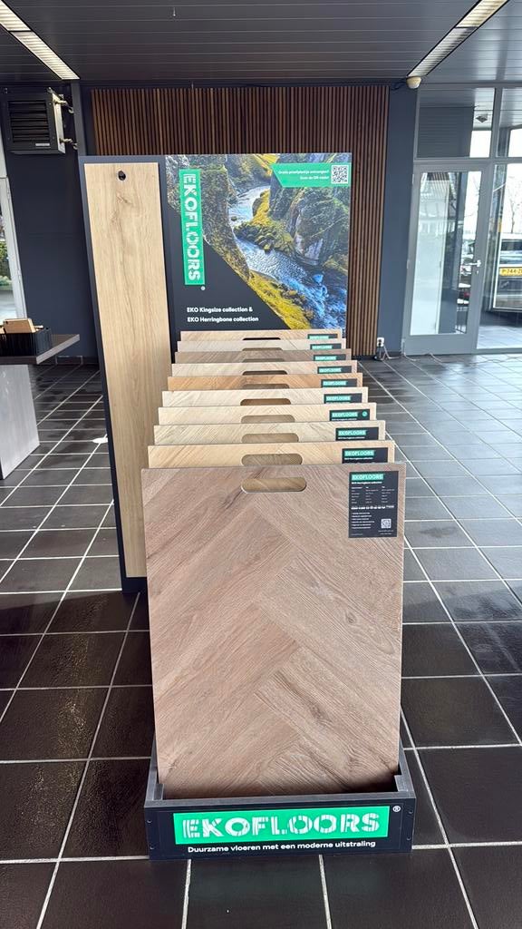 Pvc vloeren, Huis en Inrichting, Stoffering | Vloerbedekking, Zo goed als nieuw, Laminaat, 75 m² of meer, Ophalen of Verzenden