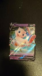 Mew v, Hobby en Vrije tijd, Verzamelkaartspellen | Pokémon, Ophalen of Verzenden, Zo goed als nieuw, Losse kaart, Foil