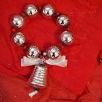 Oude kerstbal gablonzer klokje., Diversen, Kerst, Ophalen of Verzenden, Zo goed als nieuw