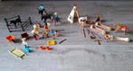 Playmobil cowboys en indiaan vintage, Ophalen of Verzenden, Gebruikt, Los playmobil