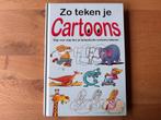 Zo teken je cartoons - leren striptekenen - strip tekenen, Ophalen of Verzenden, Zo goed als nieuw, Amanda O'Neill, Non-fictie