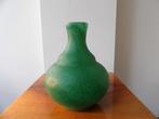 Art Deco Frans Vaasje Cameo Glas groen, Ophalen of Verzenden