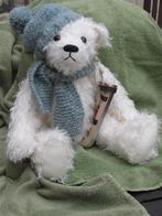 Winterbeer Snowy bear - 45 cm handwerk !!, Ophalen of Verzenden, Nieuw, Stoffen beer, Overige merken
