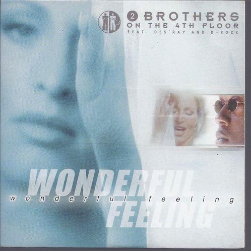 cd-single van 2 Brothers on the 4th - Wonderful feeling, Cd's en Dvd's, Cd Singles, Zo goed als nieuw, Pop, Verzenden