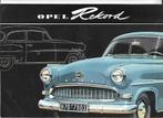 Brochure Opel REKORD, 1956 (NL)., Boeken, Opel, Verzenden, Nieuw, General Motors, Rotterdam