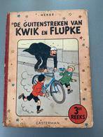 Kwik en Flupke 3de reeks - Hergé, Eén stripboek, Ophalen of Verzenden, Gelezen