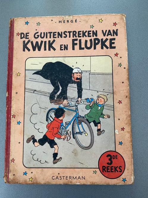 Kwik en Flupke 3de reeks - Hergé, Boeken, Stripboeken, Gelezen, Eén stripboek, Ophalen of Verzenden