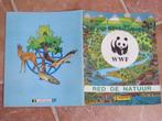 PANINI - WWF - RED DE NATUUR - 1987, Ophalen of Verzenden, Gelezen, Plaatjesalbum