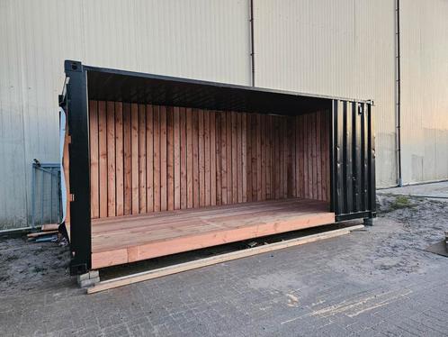 Duurzame, kant en klare veranda/tuinhuis, Tuin en Terras, Tuinhuizen, Nieuw, Hout, 200 tot 400 cm, 3 ramen of meer, Ophalen of Verzenden