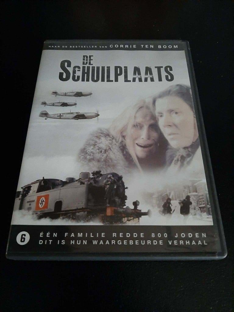 De schuilplaats,Jeannette Clift, Julie Harris, Robert Rietti, Cd's en Dvd's, Vanaf 6 jaar, Ophalen of Verzenden, Gebruikt, Waargebeurd drama