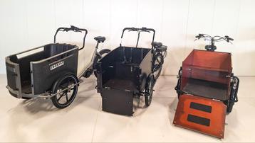 Elektrische honden bakfietsen NIEUW en GEBRUIKT met GARANTIE beschikbaar voor biedingen