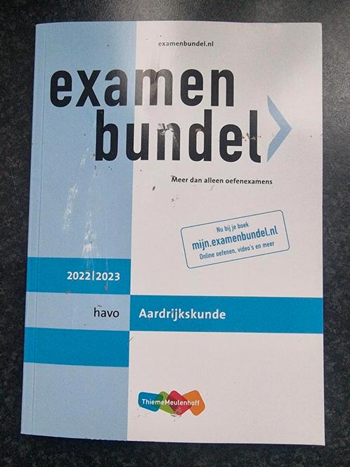 Examenbundel havo Aardrijkskunde 2022/2023, Boeken, Schoolboeken, Zo goed als nieuw, Aardrijkskunde, HAVO, Ophalen of Verzenden