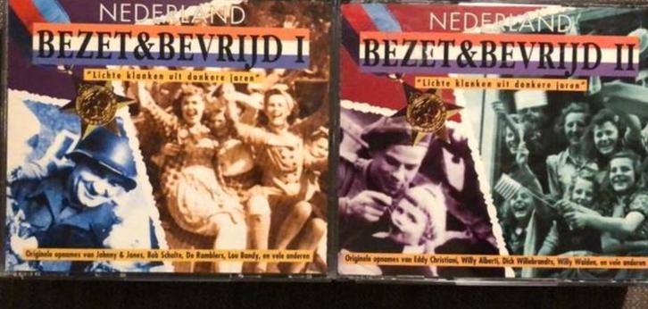 Nederland Bezet & Bevrijd 1 & 2, Cd's en Dvd's, Cd's | Verzamelalbums, Nieuw in verpakking, Overige genres, Boxset, Ophalen of Verzenden