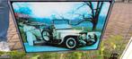 Rolls Royce Spiegel - Silver Ghost 1914, Ophalen, Rechthoekig, 50 tot 100 cm, Minder dan 100 cm