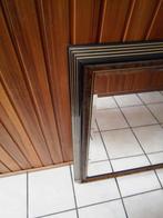 grote spiegel zwart goud noten, Ophalen, Gebruikt, Minder dan 100 cm, Rechthoekig