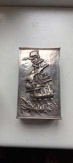 Verzilverde luciferdooshouder, Antiek en Kunst, Ophalen of Verzenden