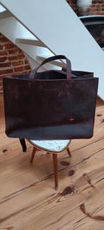 Magnifieke lederwaren tas VAN van den Dungen, Ophalen of Verzenden, Nieuw, Bruin, Handtas