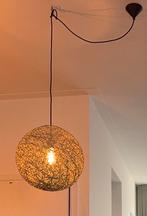 Hanglamp Draadstaal Rond, Huis en Inrichting, Lampen | Hanglampen, Ophalen, Zo goed als nieuw, Metaal, Minder dan 50 cm