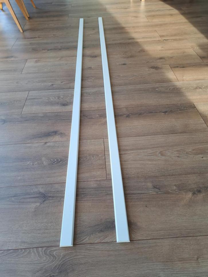 Deurlijst trapeze (32 stuks)Gegrond en Gelakt 12x 45mm, Doe-het-zelf en Verbouw, Plinten en Afwerking, Nieuw, Lijsten, Mdf, 200 tot 250 cm