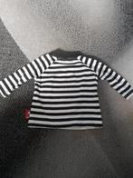 Wit zwart gestreept Mickey Mouse shirt maat 62 h4, Onbekend, Ophalen of Verzenden, Zo goed als nieuw, Onbekend