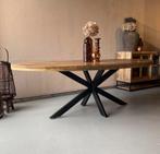 Massief mangohouten eettafels – incl. bezorging, Huis en Inrichting, Tafels | Eettafels, 100 tot 150 cm, Nieuw, Ophalen of Verzenden