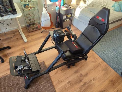 fanatec 8nm set + next level f1/gt seat, Computers en Software, Joysticks, Zo goed als nieuw, Ophalen
