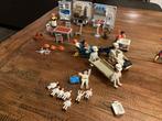 Vintage Playmobil Set - Keuken, Verplegers, Arreslee, IJscow, Ophalen of Verzenden, Gebruikt, Los playmobil