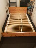 Ikea bedframe + lattenbodem 140x200cm, Antiek en Kunst, Antiek | Meubels | Bedden, Ophalen