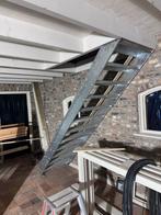 Nieuwe gegalvaniseerde Trap - Zoldertrap - 240/340cm, Doe-het-zelf en Verbouw, Ladders en Trappen, Ophalen, Nieuw, Trap, 2 tot 4 meter